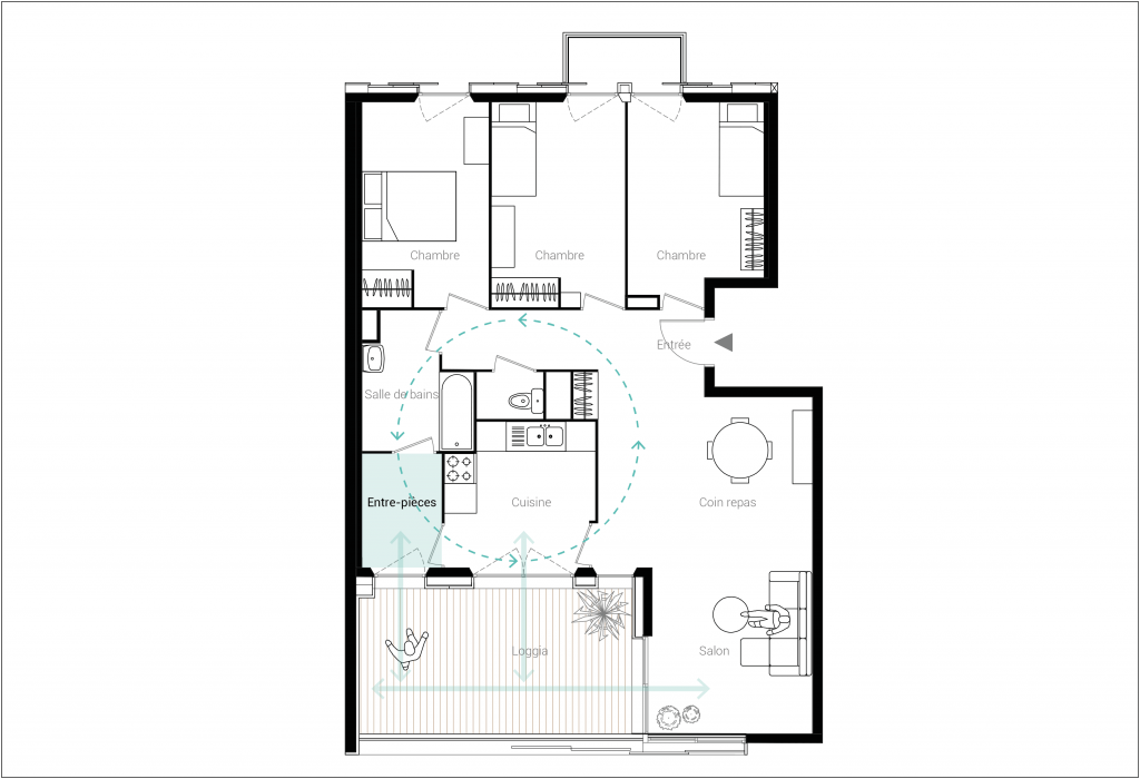 L’entre-pièces par LEMÉROU ARCHITECTURE – Journal de 20h de TF1